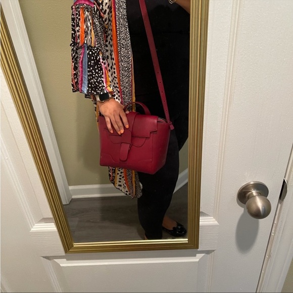 Senreve mini maestra bag in red / merlot - Picture 10 of 10
